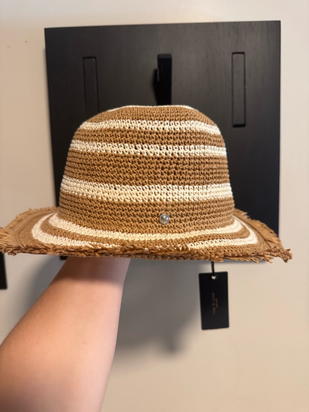 Rag & Bone Women’s Frills Rollable Bucket Hat NWT Size M/L - Picture 7 of 7